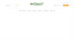 Desktop Screenshot of enaturalshop.com